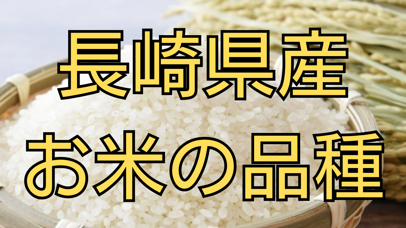 長崎県産お米の品種